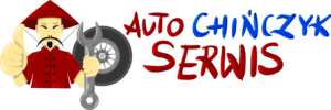 Poziome logo firmy Auto-Chińczyk Serwis